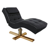 Gold Hydraulic Luxury Eyelash Bed S Shape Curve Eyelash Extension Bed - GreenLife - Facial Bed